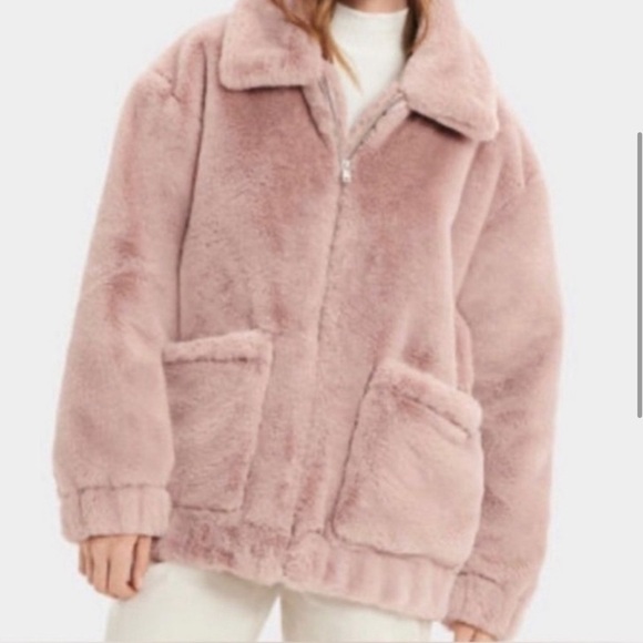 UGG Jackets & Blazers - UGG Kianna faux fur jacket